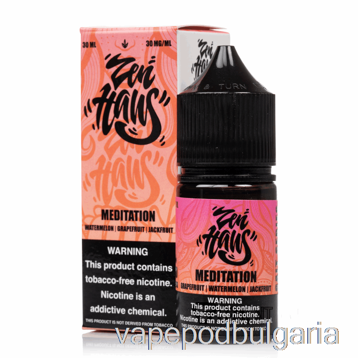 Vape Течности медитация - дзен хаус соли - 30мл 50мг